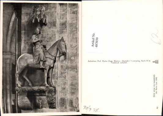 487030,Statue Der Dom zu Bamberg Der Reiter