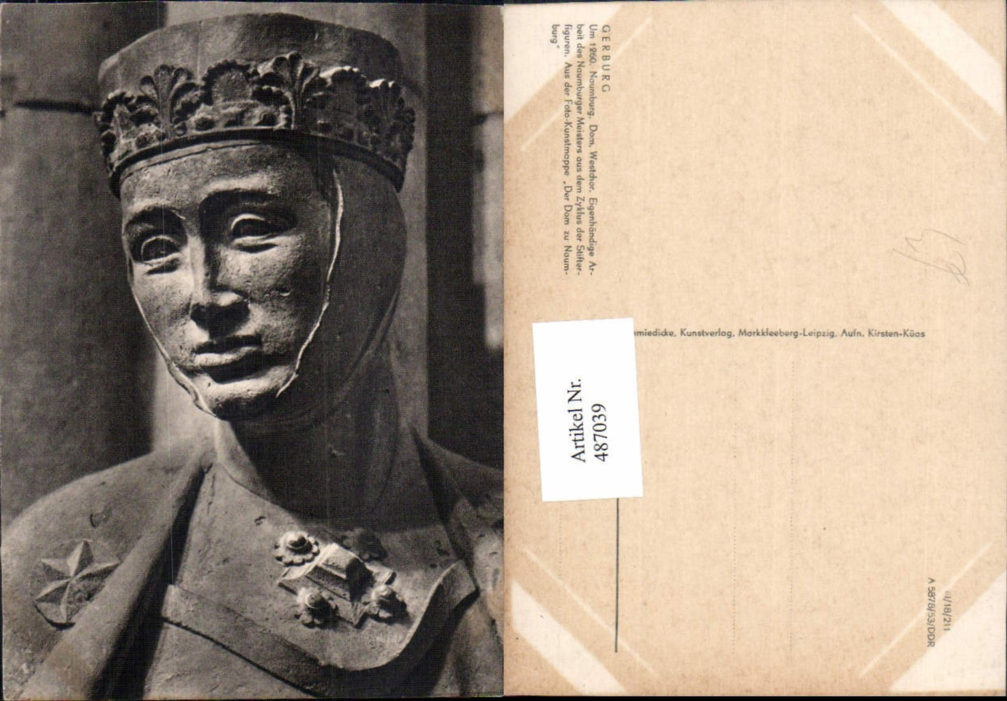 487039,Statue Naumburg Dom Gerburg