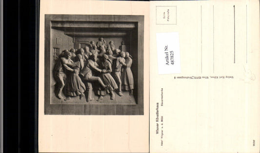 487825,Foto Ak Adolf Wagner v. d. Mühl Bauernschenke Archäologie Ausgrabung pub Wiener Künstlerhaus