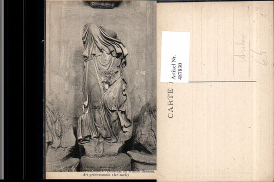 487830,Arles Musee Lapidaire Danseuse ou Menade dansant Art greco-romain Archäologie Ausgrabung