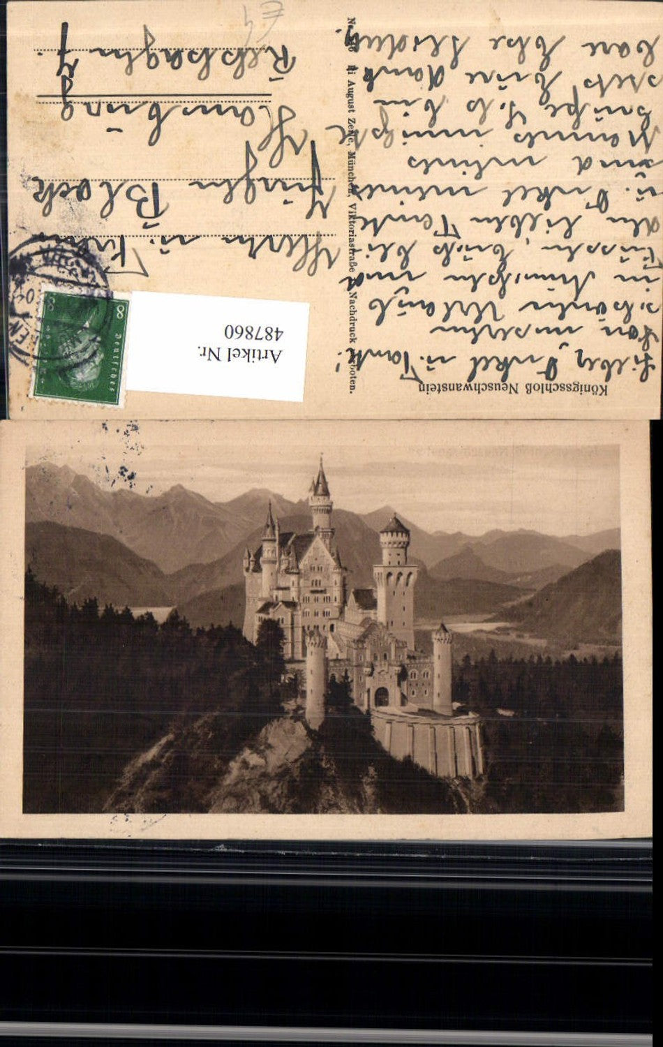 487860,Königsschloss Schloss Neuschwanstein Schwangau Ansicht