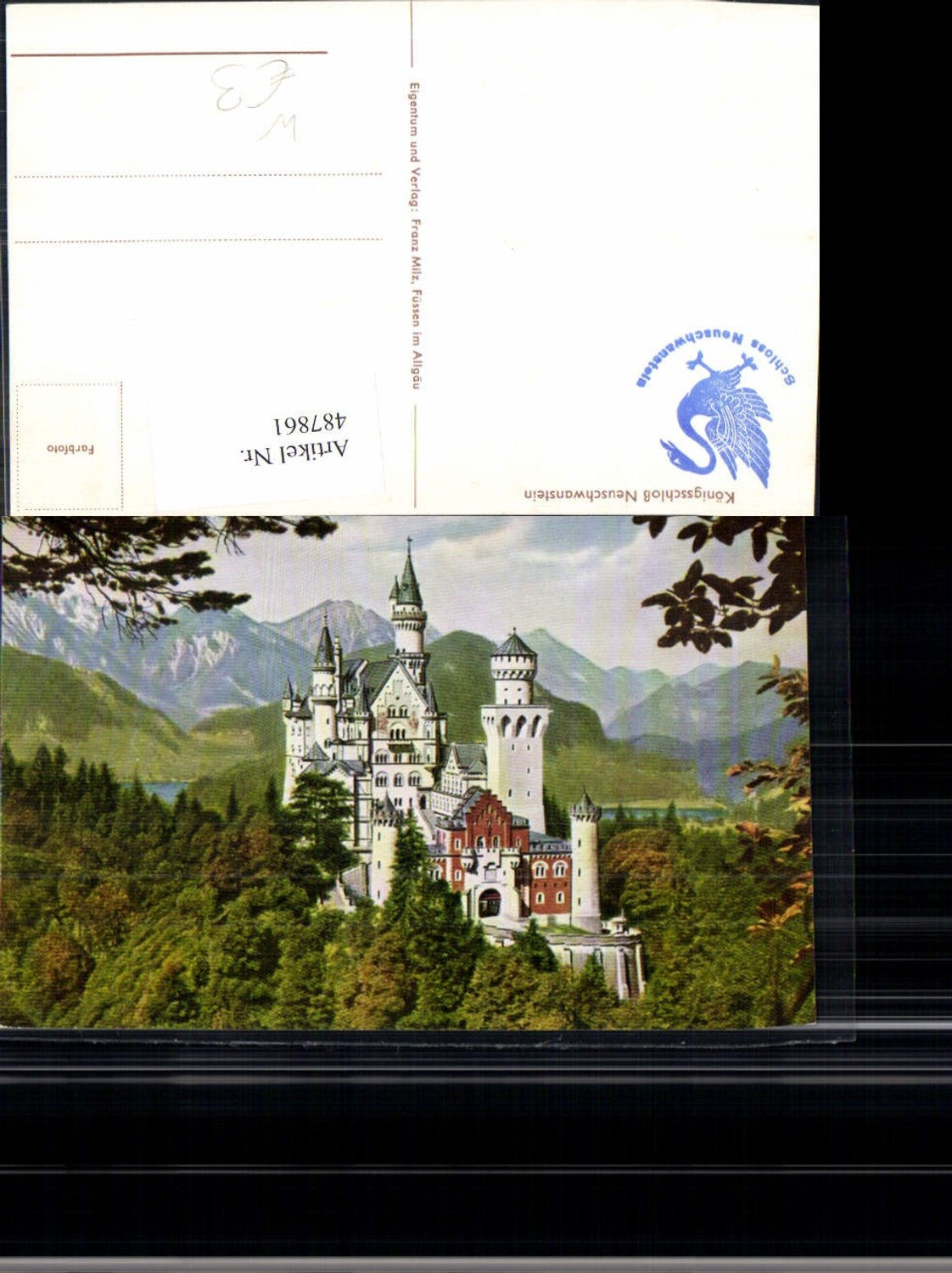 487861,Königsschloss Schloss Neuschwanstein Schwangau Ansicht