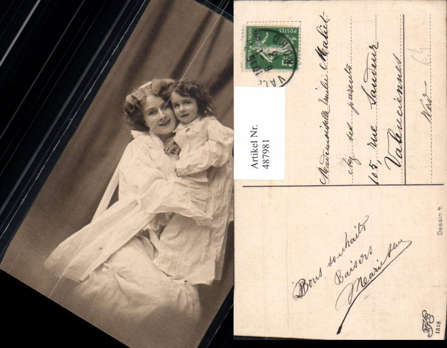 487981, Woman as mother and child