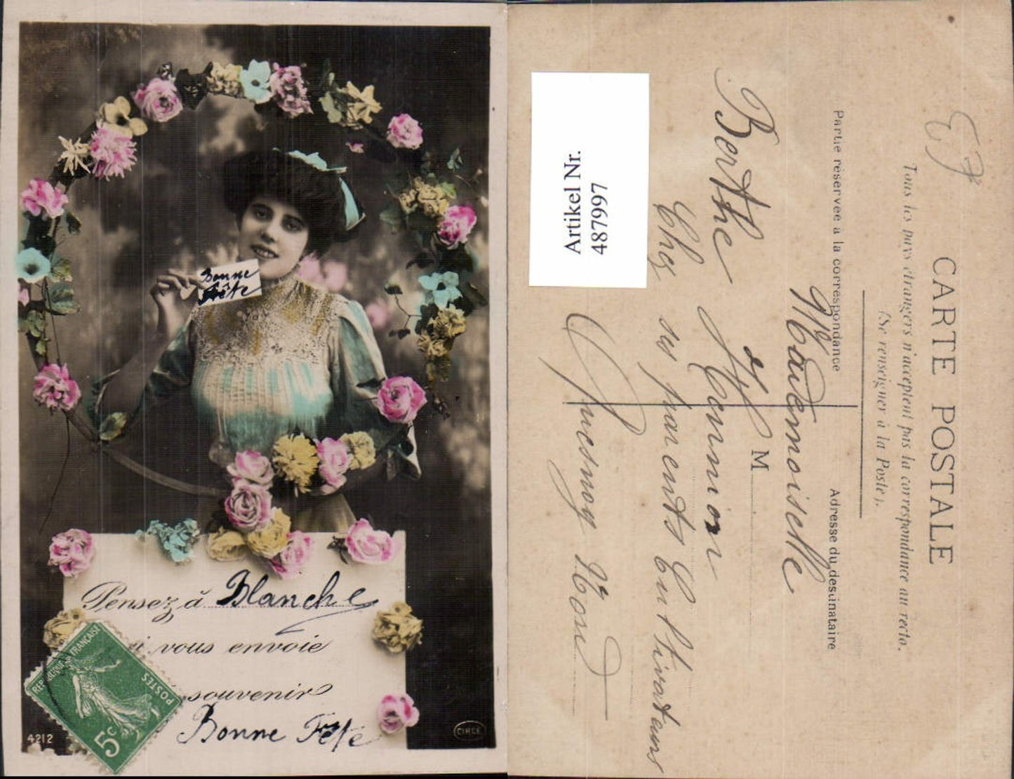 487997,Frau Haarschleife Blumenreifen Blumen