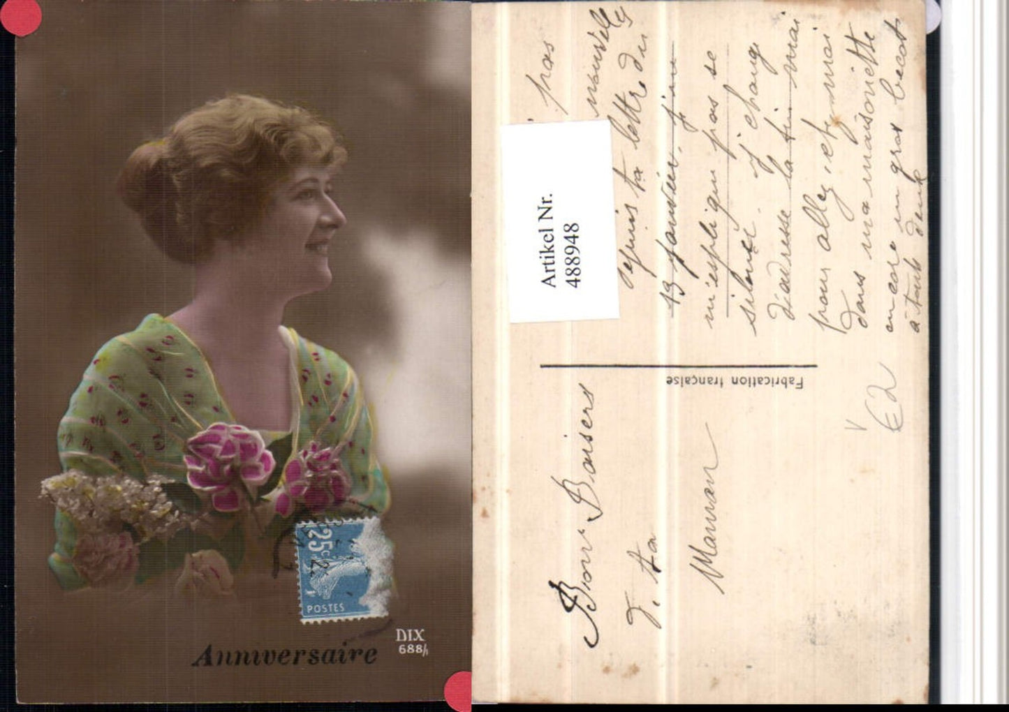 488948,Anniversaire Frau Portrait pub DIX 688