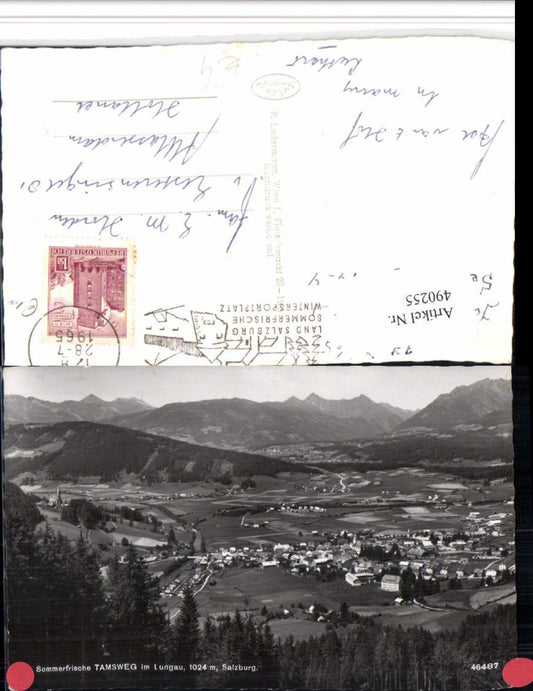 490255,Tamsweg im Lungau Totale Bergkulisse