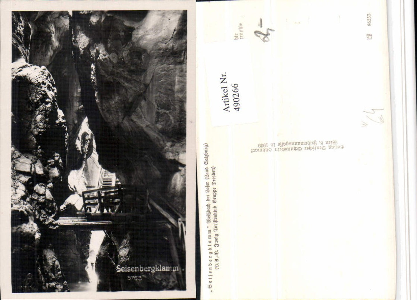 490266,Seisenbergklamm Klamm b. Weißbach bei Lofer