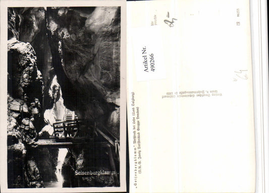 490266,Seisenbergklamm Klamm b. Weißbach bei Lofer