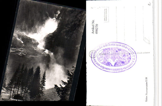 490270,Unterer Krimmler Wasserfall b. Krimml