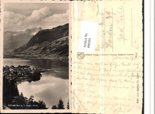 490301,Zell am See Totale geg. Steinernes Meer Bergkulisse