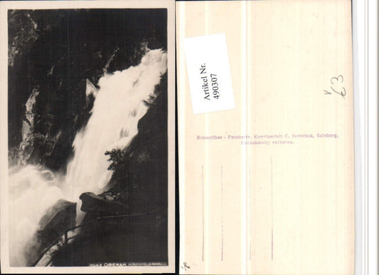 490307,Oberer Krimmlerfall Wasserfall b. Krimml pub C. Jurischek 1043