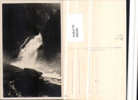 490308,Mittlerer Krimmlerfall Wasserfall b. Krimml pub C. Jurischek 6429