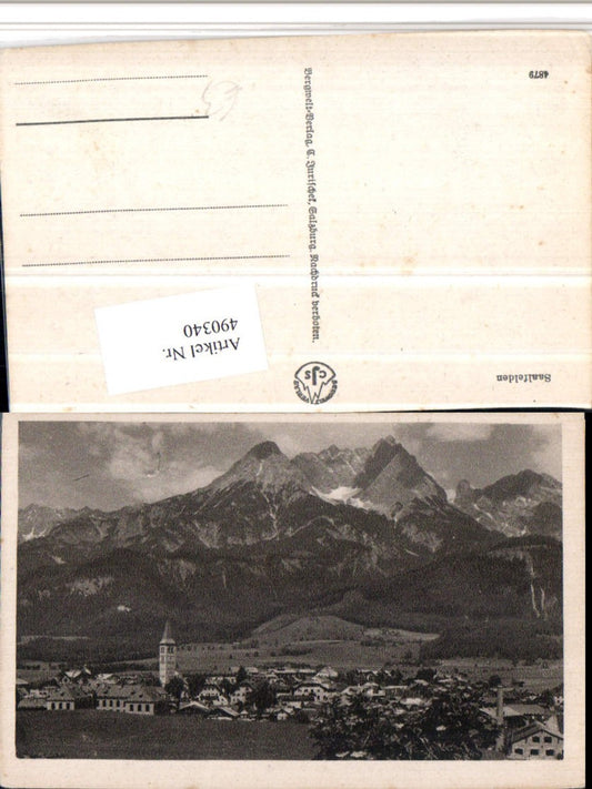 490340,Saalfelden Totale Bergkulisse