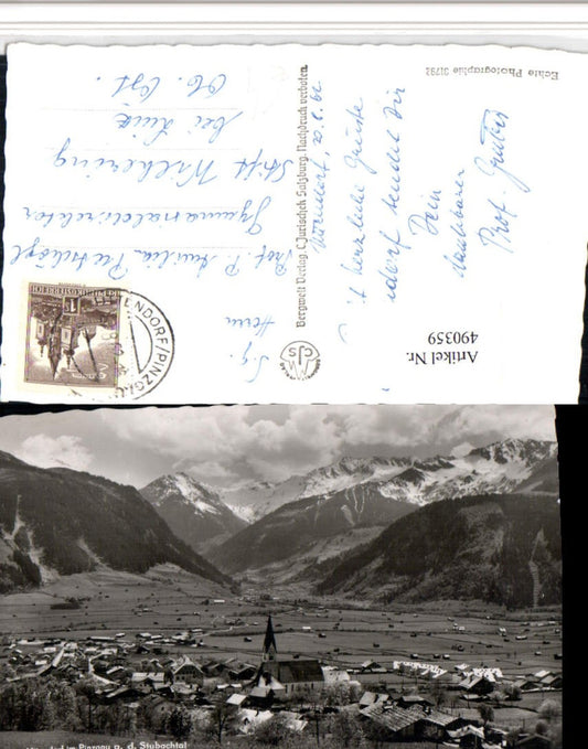 490359,Uttendorf im Pinzgau Totale geg. Stubachtal Bergkulisse