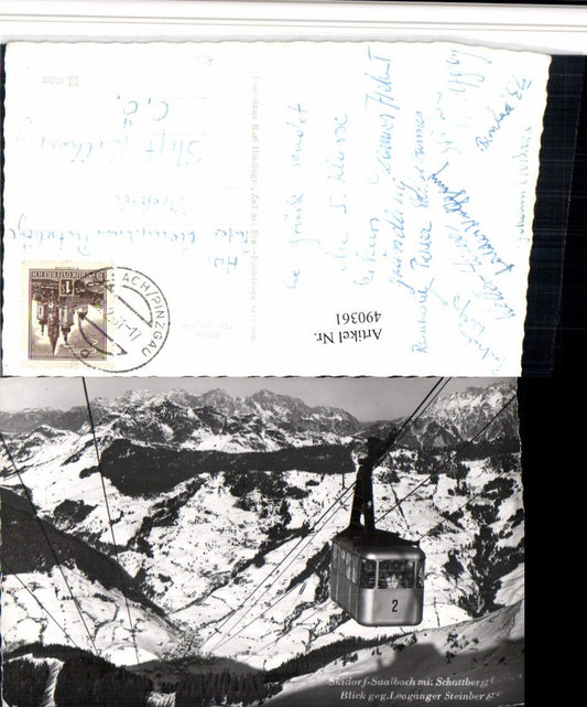 490361,Saalbach Schattbergbahn Seilbahn Ausblick Bergkulisse