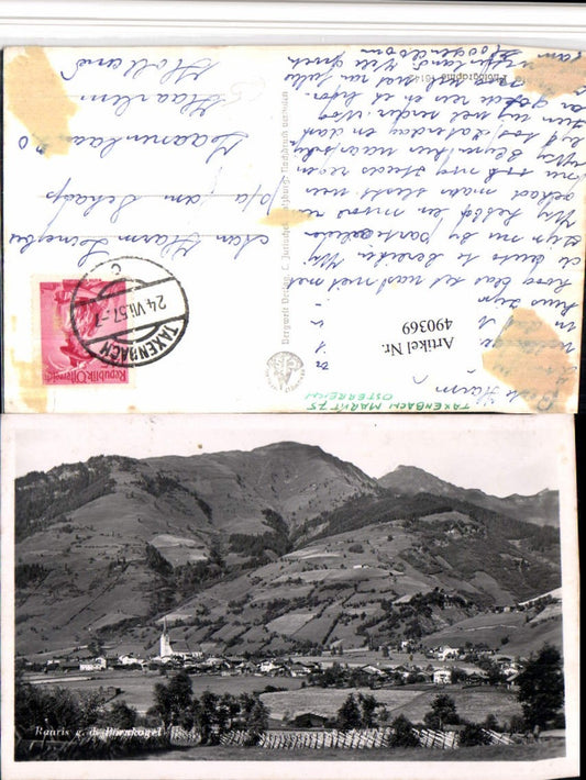490369,Rauris Totale geg. Bernkogel Bergkulisse
