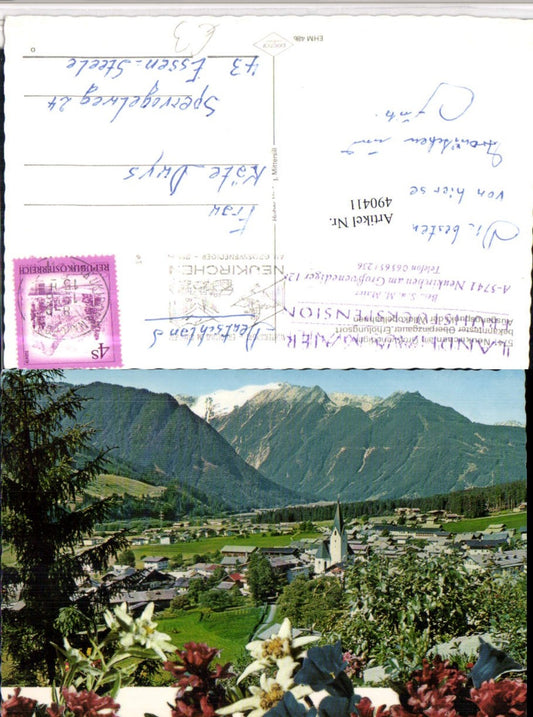 490411,Neukirchen am Großvenediger Totale Bergkulisse