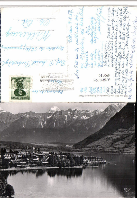 490416,Zell am See Totale m. Steinernem Meer Bergkulisse pub Cosy