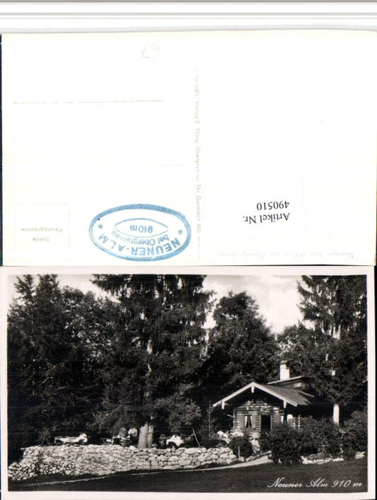 490510,Neuner Alm b. Obergrainau Grainau Hütte