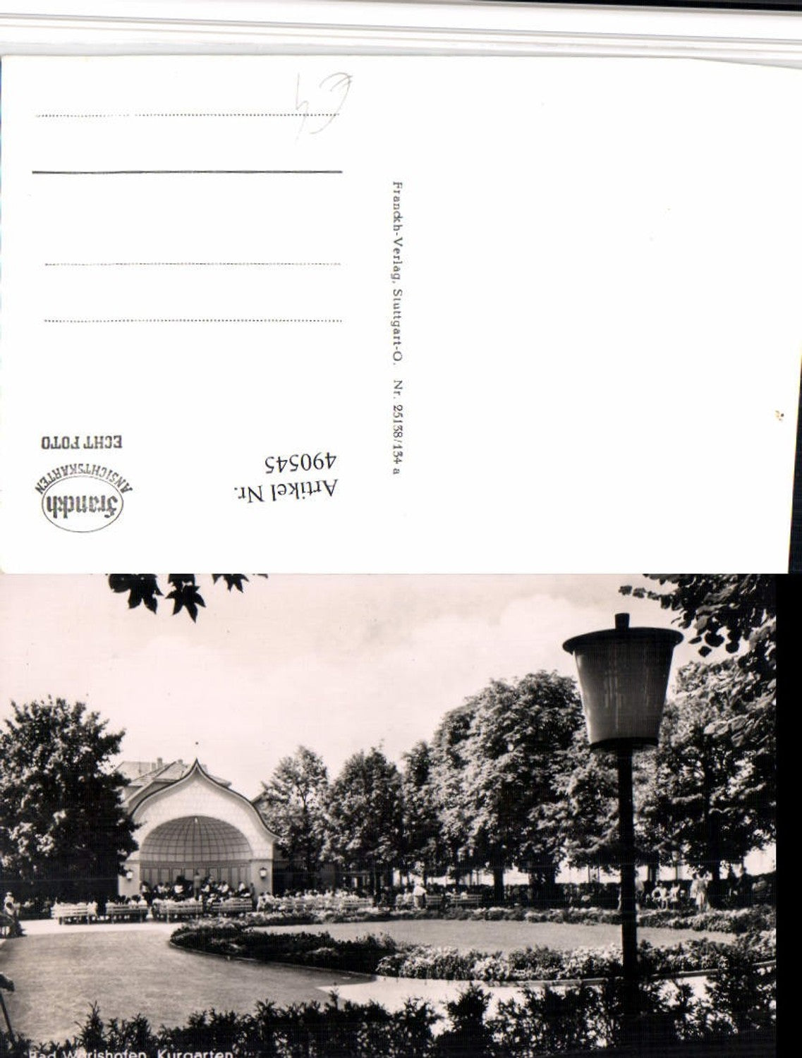 490545,Bad Wörishofen Kurgarten Musikpavillon