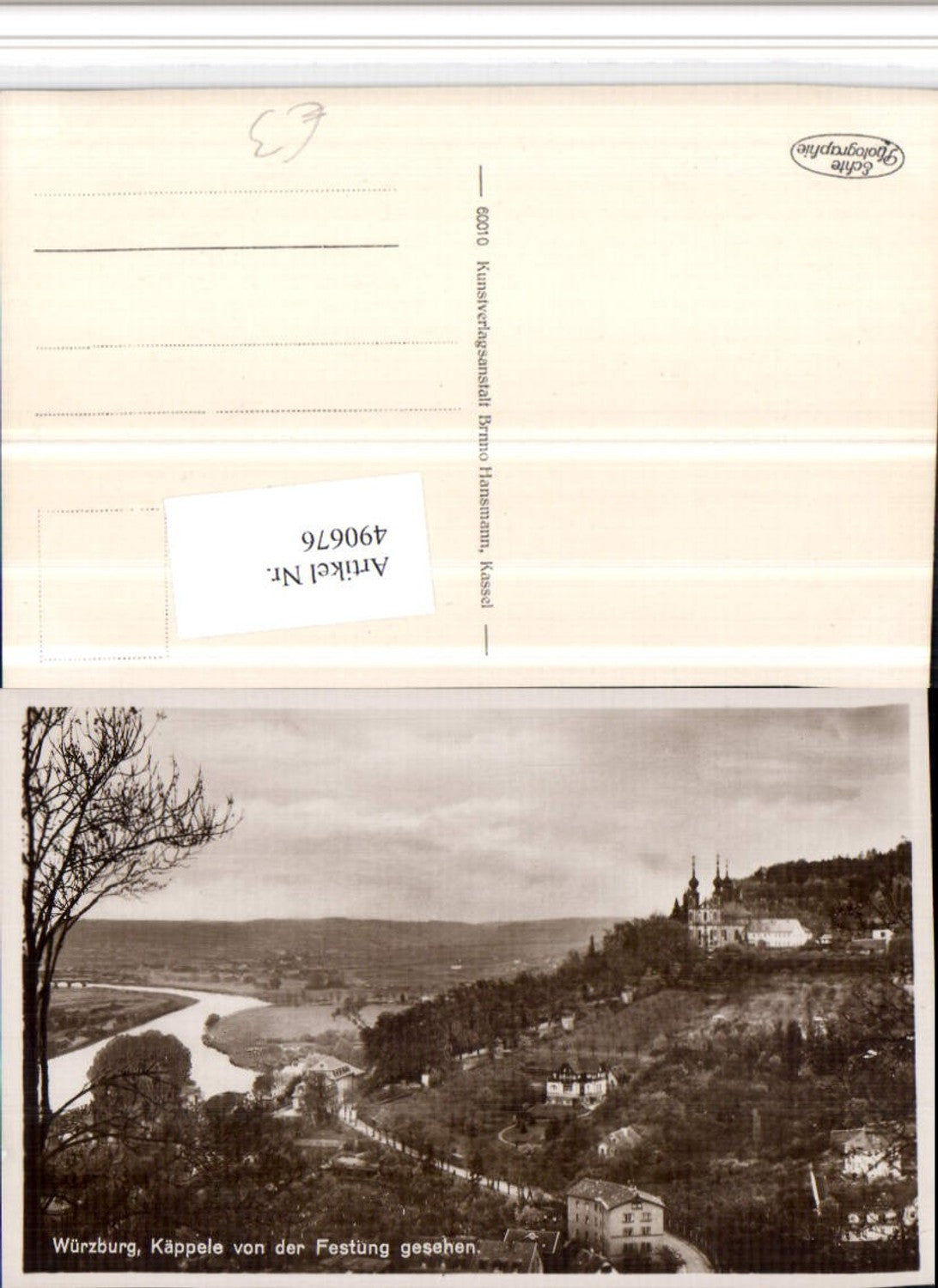 490676,Würzburg Käppele von d. Festung
