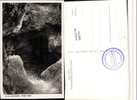 490759,Almbachklamm Klamm b. Berchtesgaden Großer Kessel