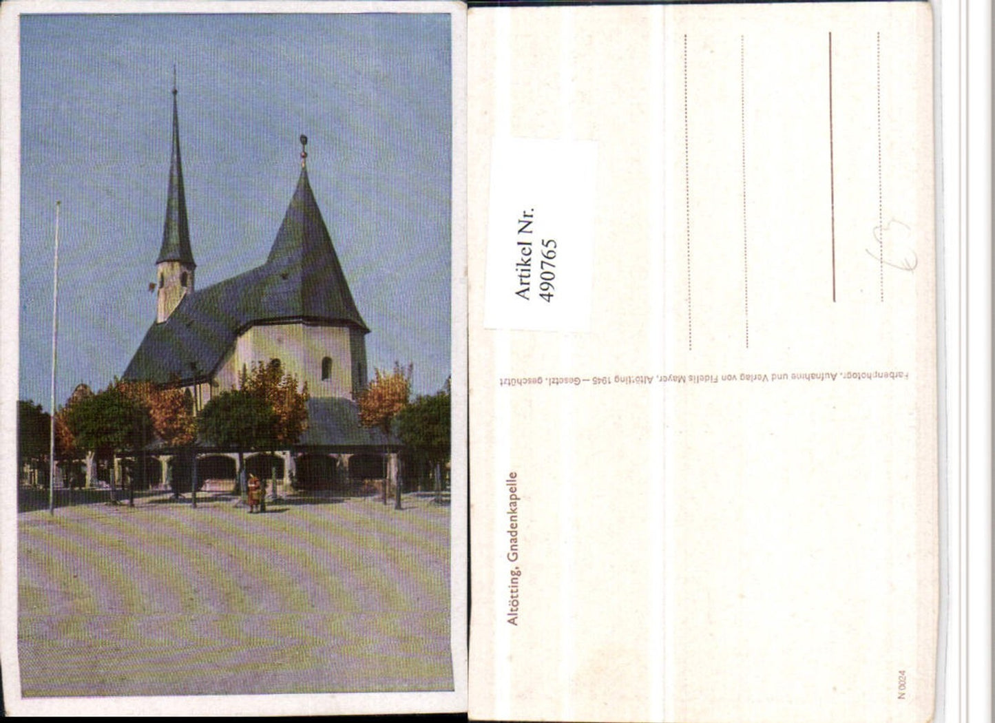 490765,Altötting Gnadenkapelle Kapelle Kirche