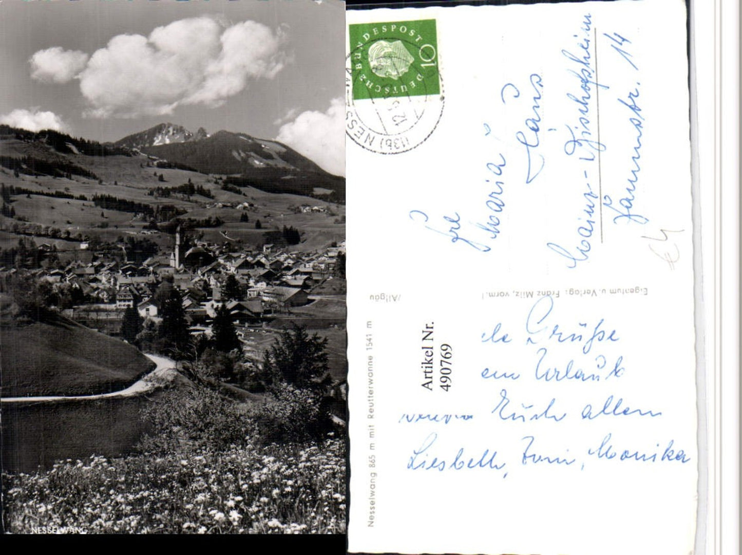 490769,Nesselwang Totale m. Reutterwanne