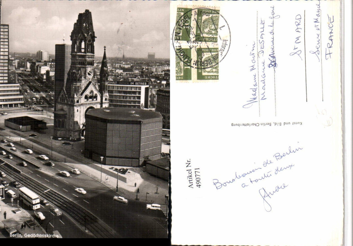 490771,Berlin Gedächtniskirche Kirche