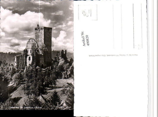 490820, Zavelstein in the Black Forest, ruins