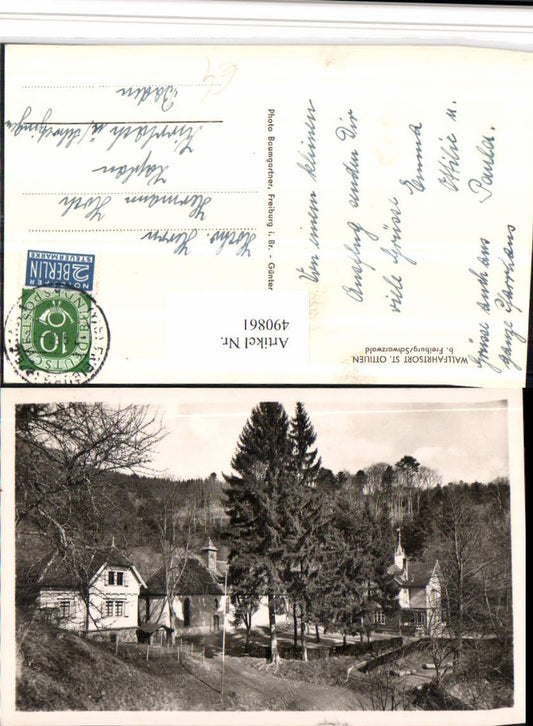 490861, Waldsee St. Ottilien near Freiburg in the Black Forest