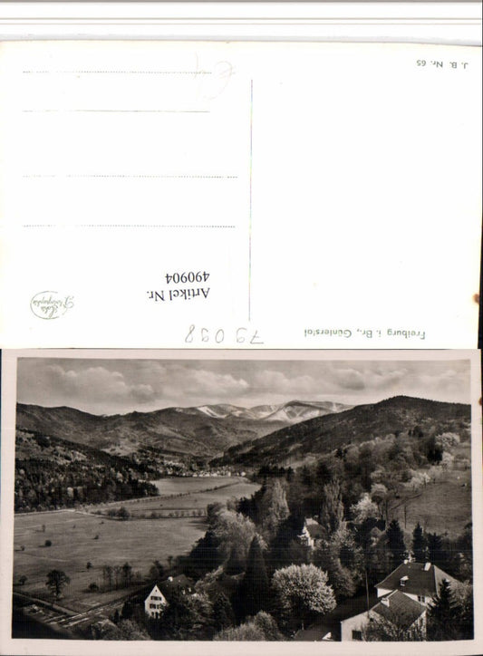490904, Freiburg im Breisgau Günterstal mountain scenery