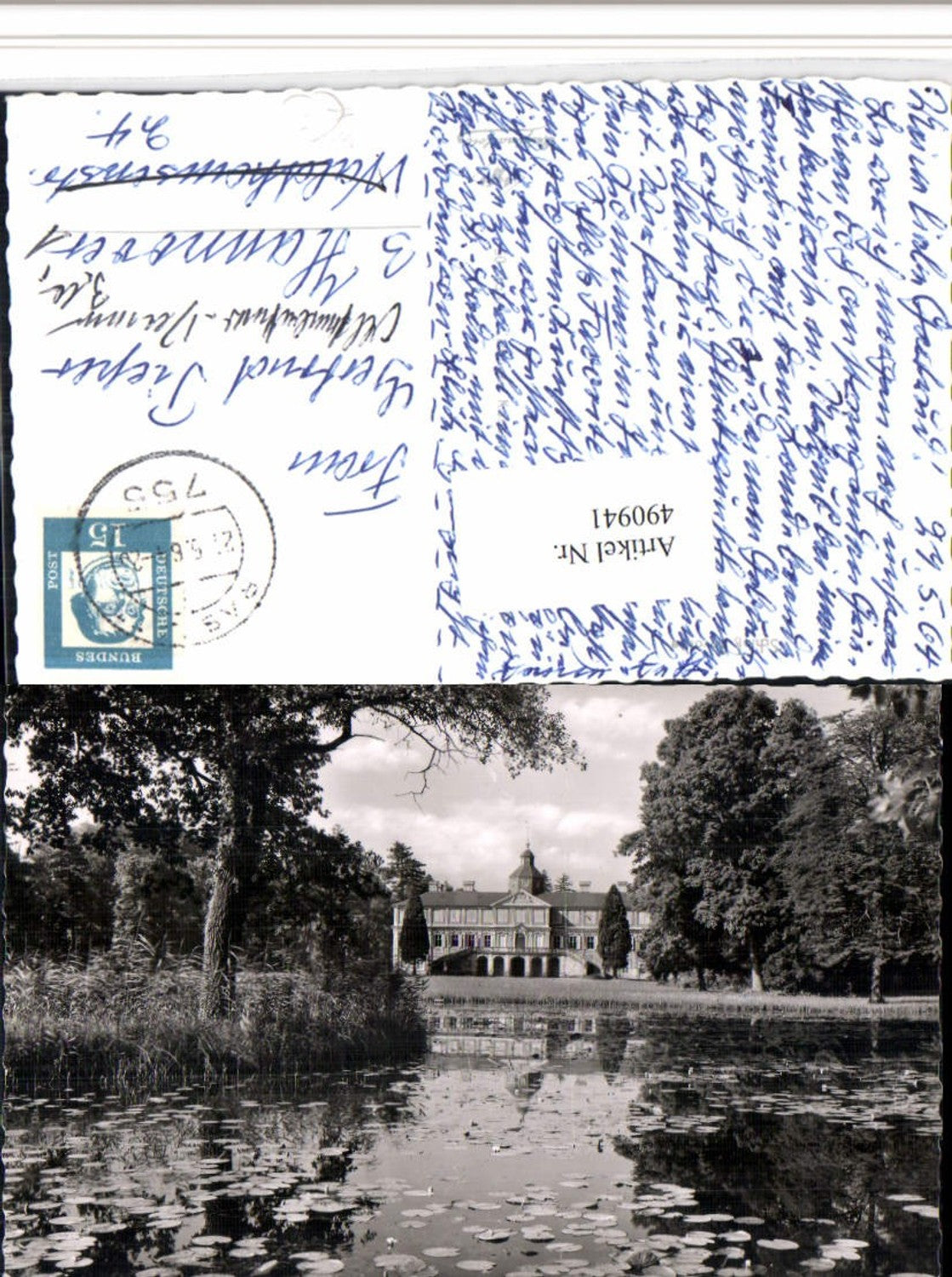 490941,Rastatt Schloss Favorite Teich