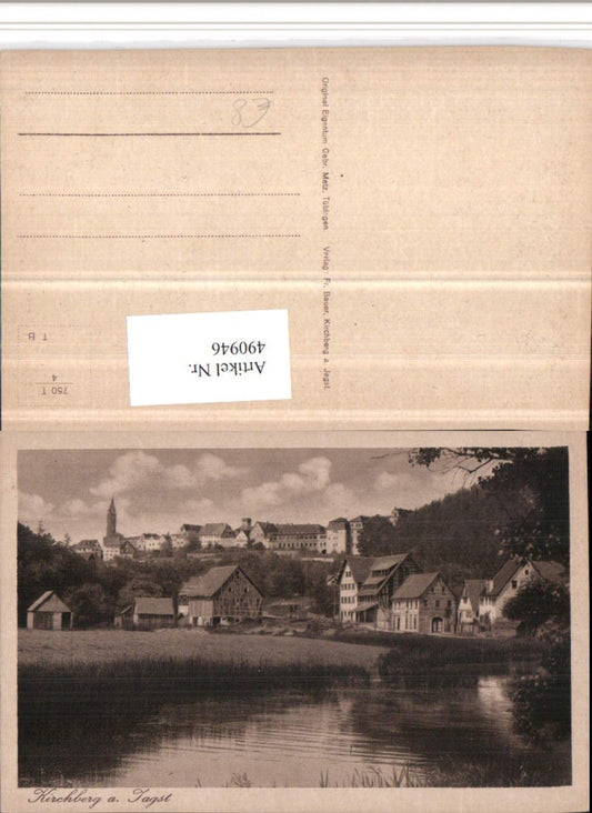 490946,Kirchberg an d. Jagst Teilansicht