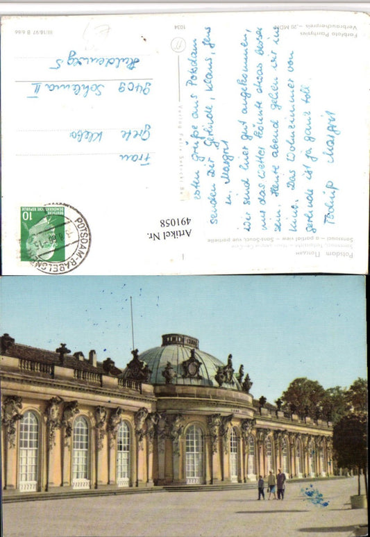 491058,Potsdam Sanssouci Palais