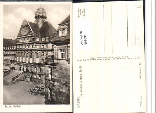491091,Kassel Rathaus pub Bruno Hansmann 208
