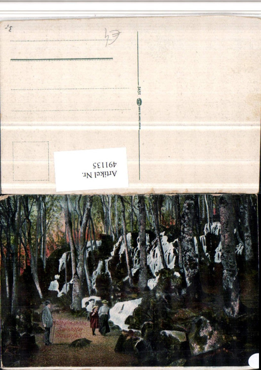 491135,Kassel Wilhelmshöhe Steinhöfer Wasserfall