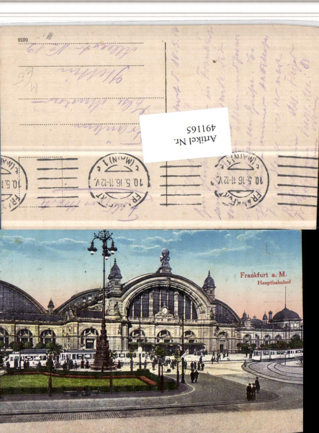 491165,Frankfurt am Main Hauptbahnhof Bahnhof