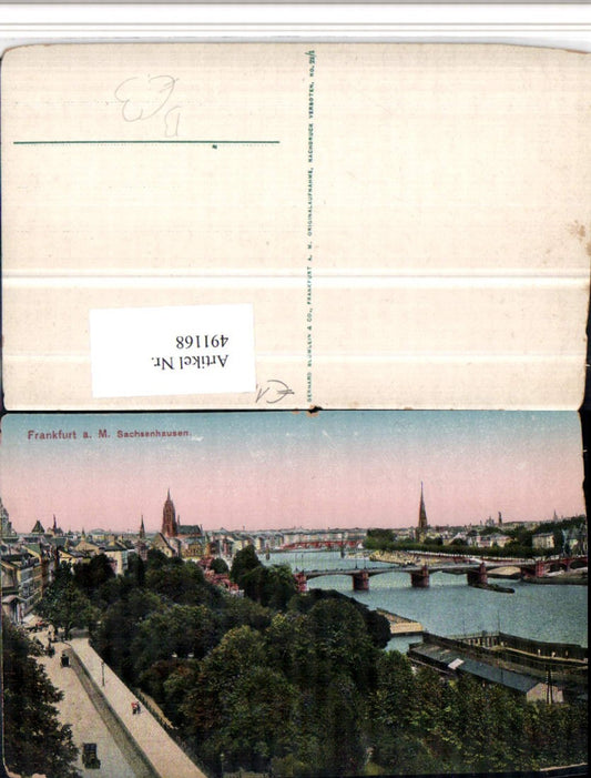 491168,Frankfurt am Main Sachsenhausen Teilansicht