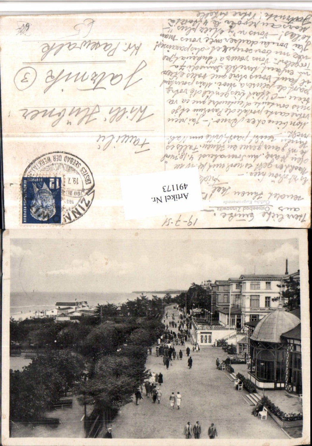 491173,Ostseebad Zinnowitz Kurpromenade