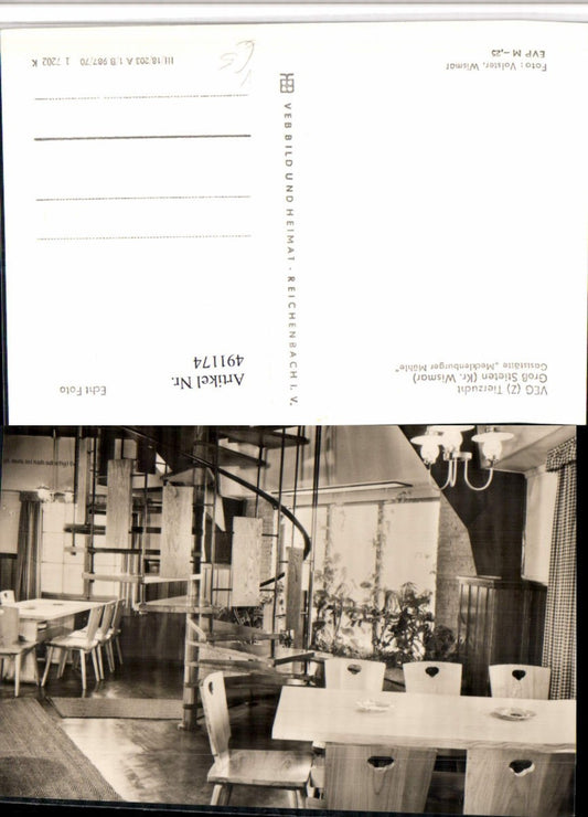 491174,Groß Stieten Gaststätte Mecklenburger Mühle pub VEB