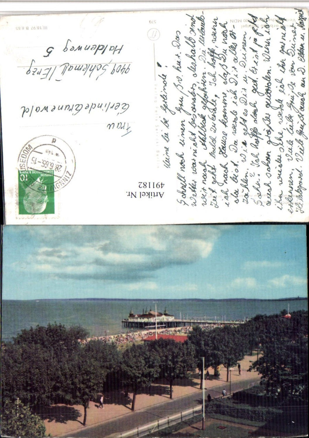 491182,Ahlbeck Seebrücke Strand