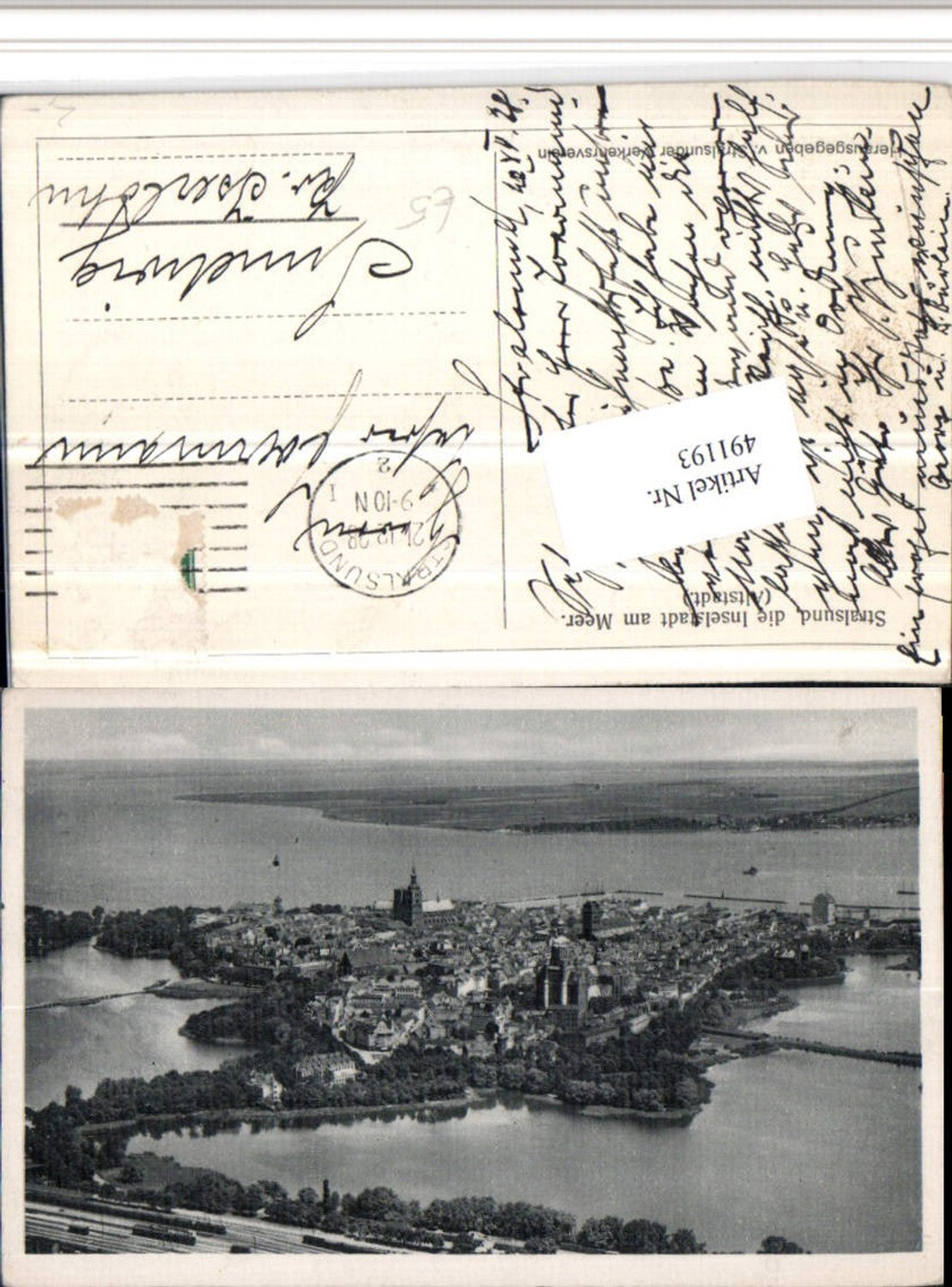 491193,Stralsund Inselstadt Totale