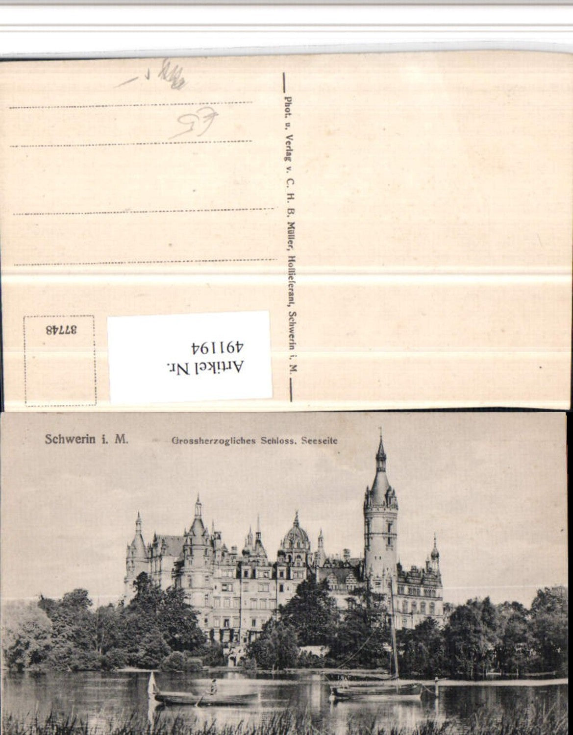 491194,Schwerin Großherzogliches Schloss