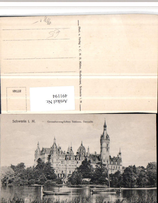 491194,Schwerin Großherzogliches Schloss