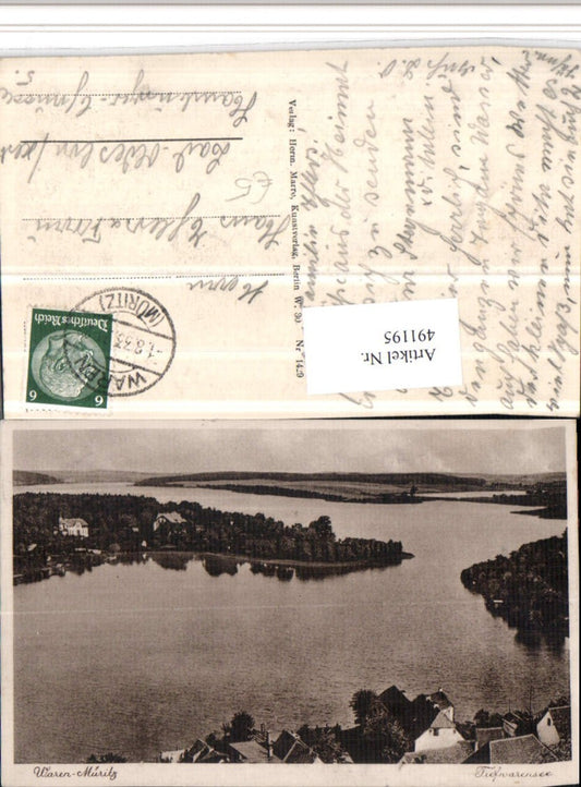 491195,Waren Müritz Tiefwarensee See