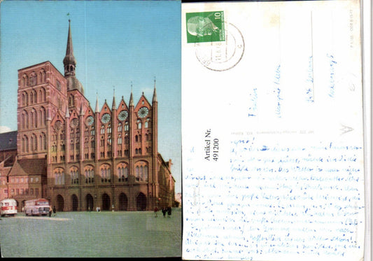 491200,Stralsund Rathaus am Alten Markt