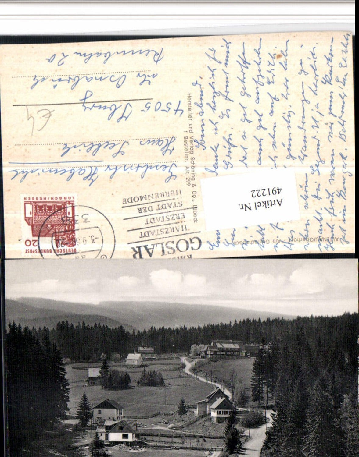 491222,Altenau im Oberharz Am Gerlachsbach Häuser