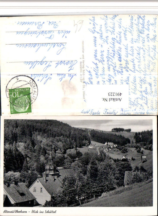 491223,Altenau im Oberharz Blick ins Schultal