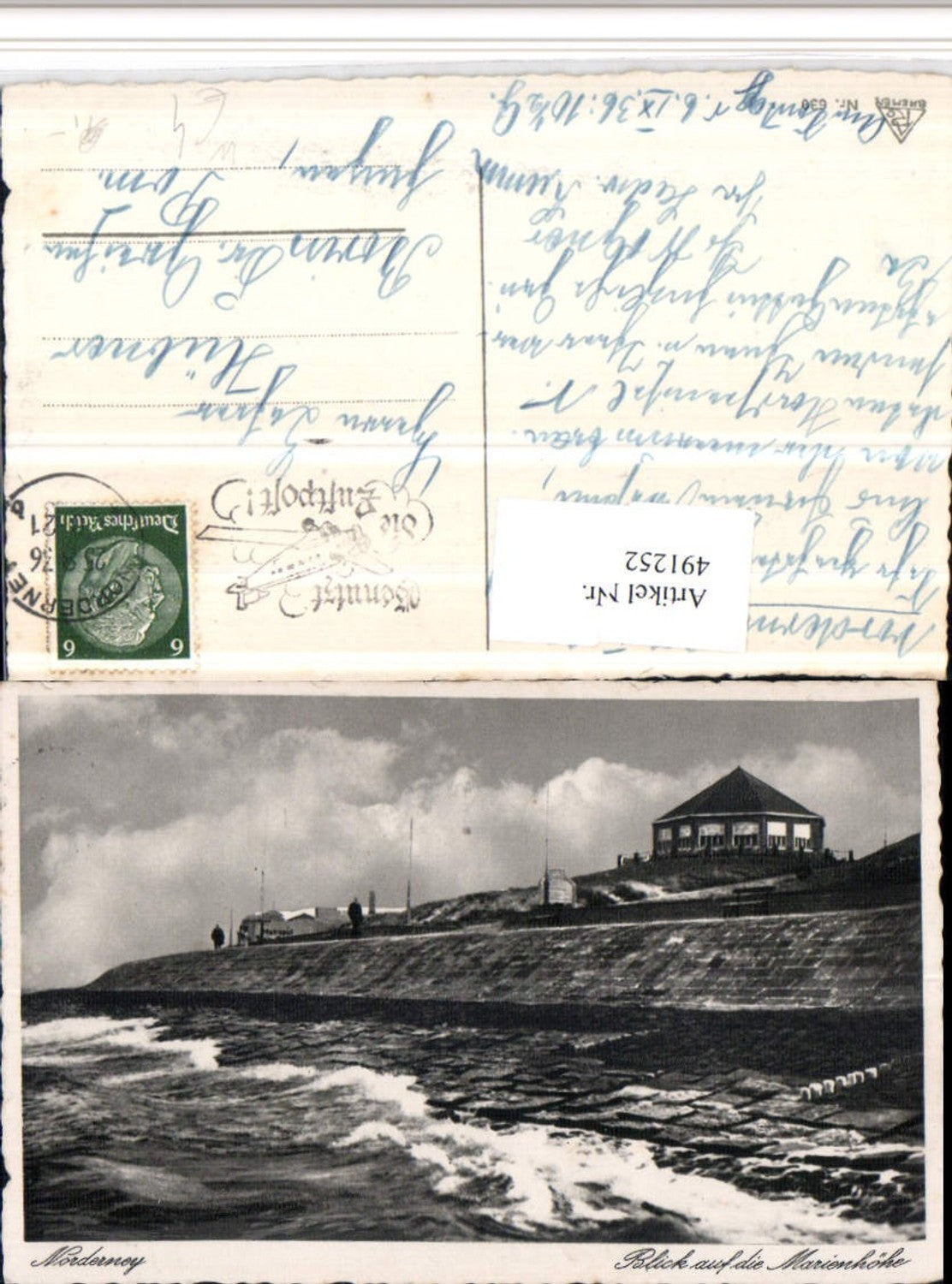 491252,Norderney Blick auf die Marienhöhe